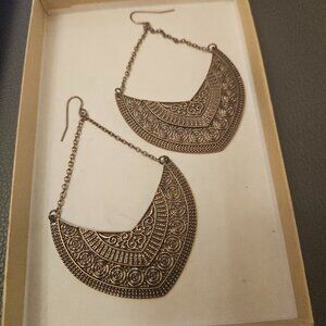 PARK LANE EARRINGS, BOHO METAL,  NWOT